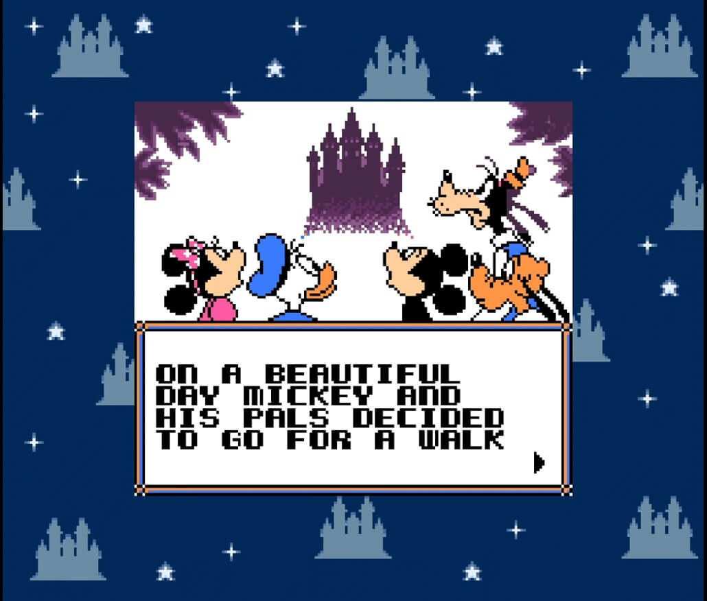 Mickey Mouse Magic Wand - геймплей игры Game Boy